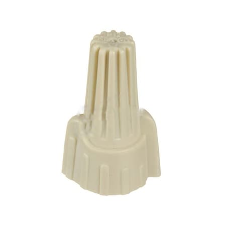 Beige Plastic Wing Type Wire Connector